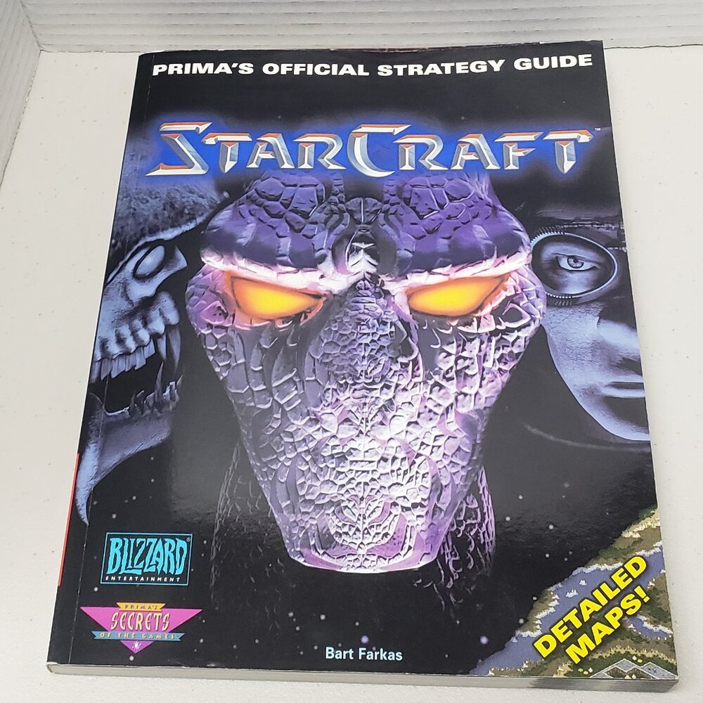 StarCraft Prima Strategy Guide & Booklet - Picture 2 of 8